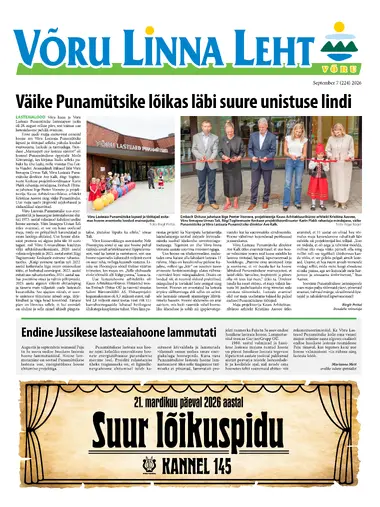 Võru Linna Leht september 2026